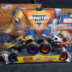 Thor Vs THANOS. MONSTER TRUCKS 1/64